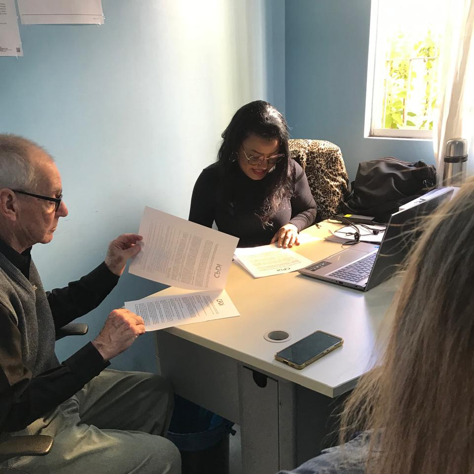 Equipe da Sete em um escritório